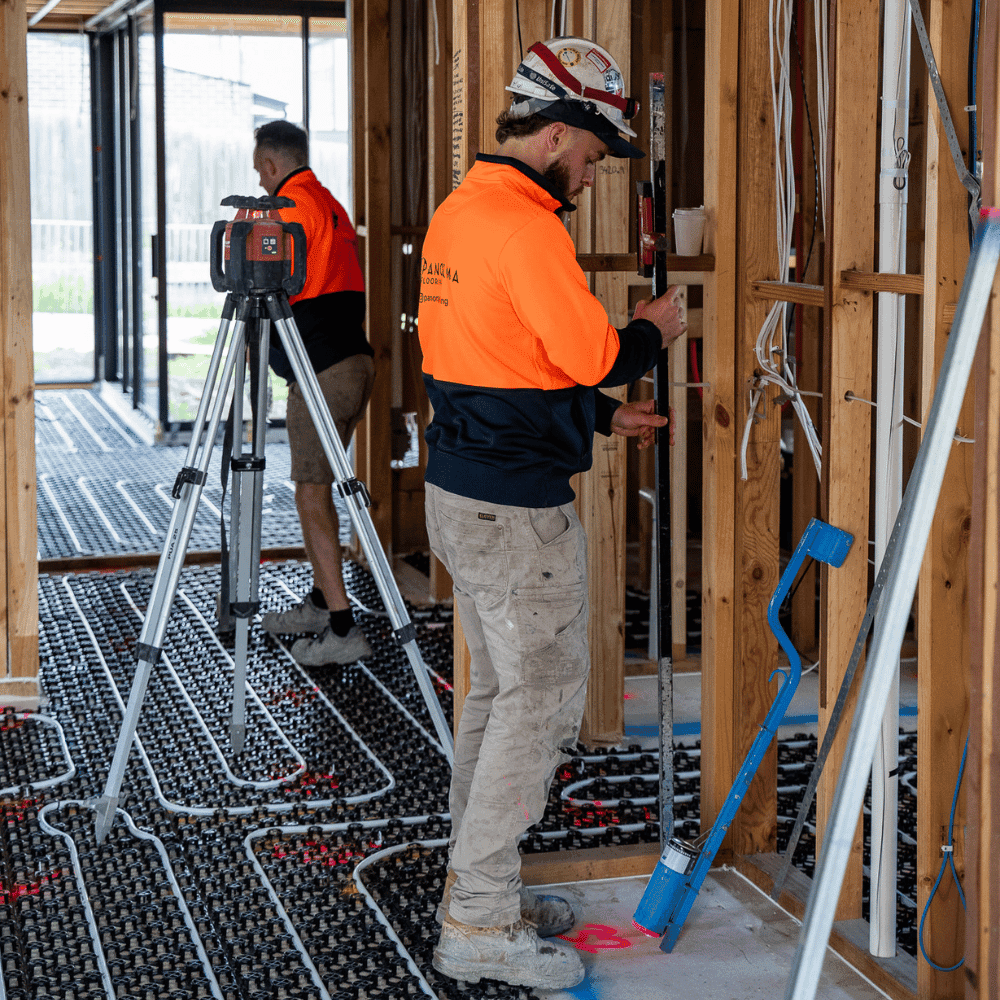 Panorama Flooring team on site